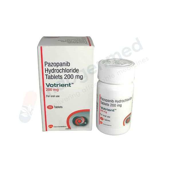 Votrient Pazopanib Hydrochloride 200mg Tablets